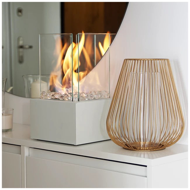 Tango White Free Standing | Bio Fireplaces 3 Tango White Free Standing | Bio Fireplaces