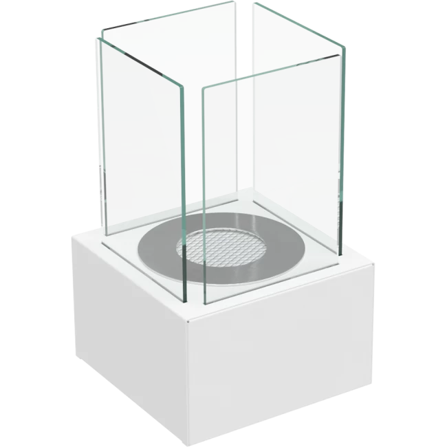 Tango White Free Standing | Bio Fireplaces 6 Tango White Free Standing | Bio Fireplaces - Image 4
