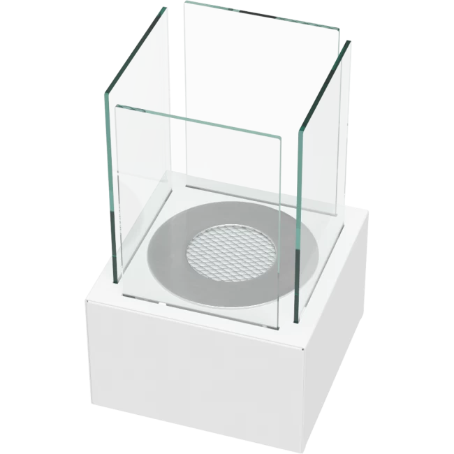 Tango White Free Standing | Bio Fireplaces 8 Tango White Free Standing | Bio Fireplaces - Image 6