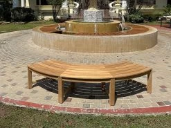 Curved Backless Bench | FSC® Certified 35 Curved Backless Bench | FSC® Certified -Garden Comfort Shop 1 34