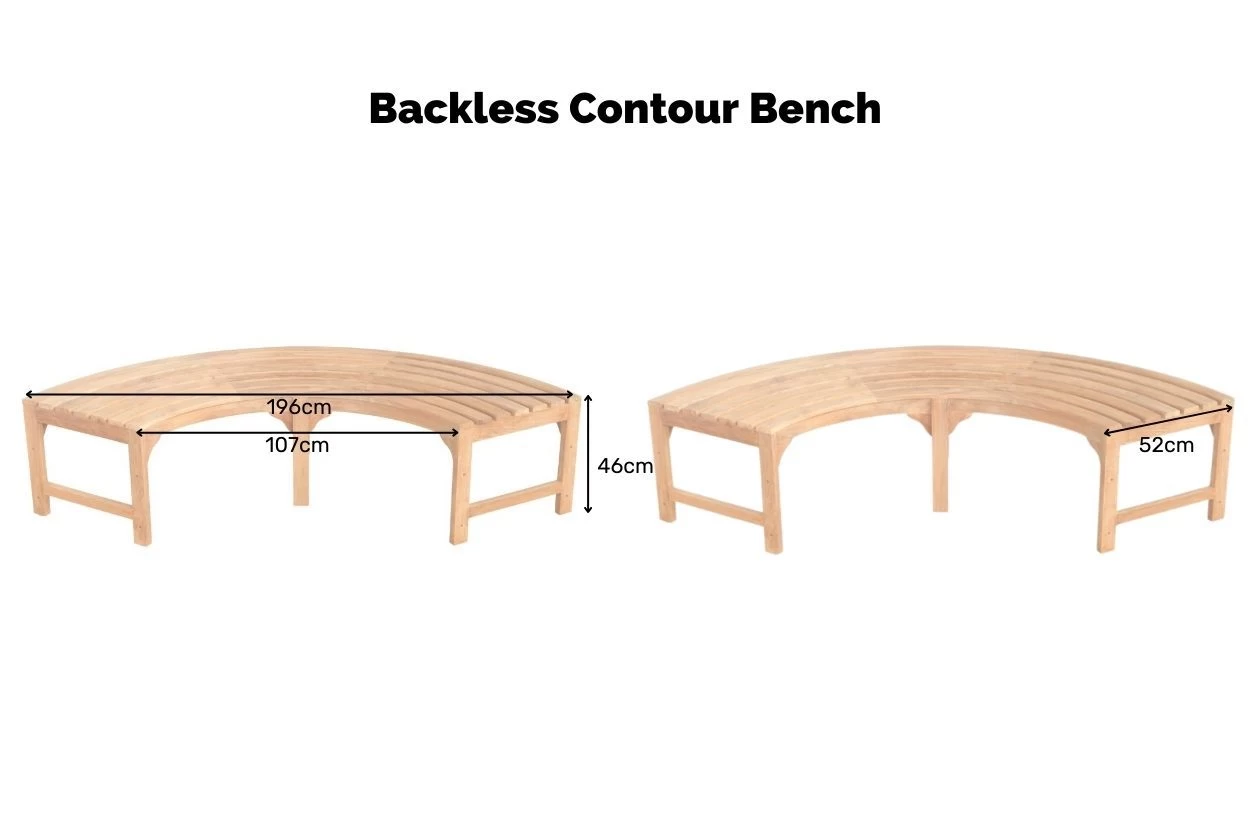 Backless Contour Bench 4 Backless Contour Bench - Image 2