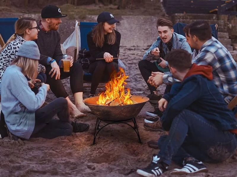 Cast Iron Fire Bowl 3 Cast Iron Fire Bowl