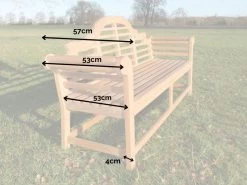 Lutyens 1.9m Bench | FSC® Certified 25 Lutyens 1.9m Bench | FSC® Certified -Garden Comfort Shop 2 22