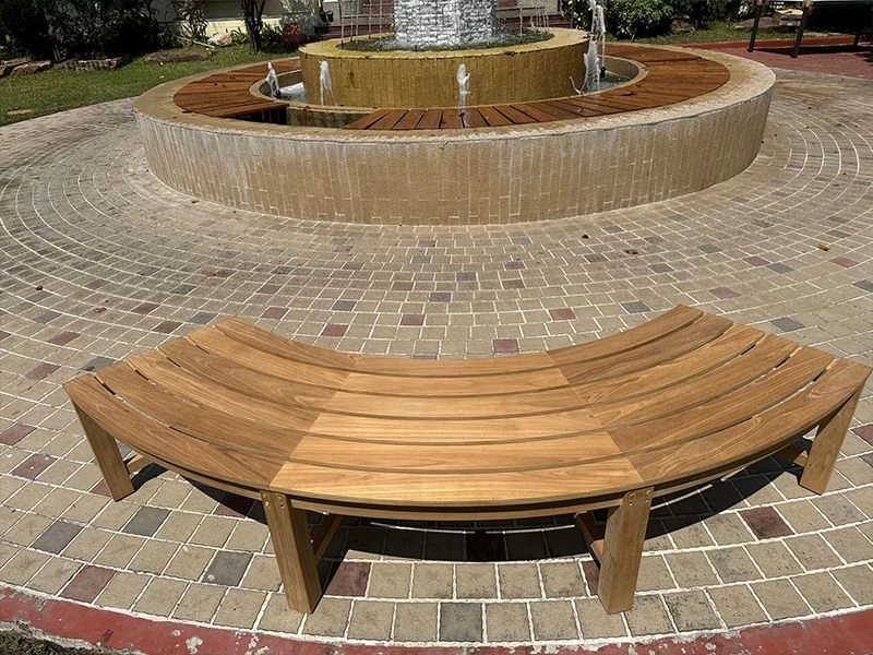 Curved Backless Bench | FSC® Certified 16 Curved Backless Bench | FSC® Certified - Image 14