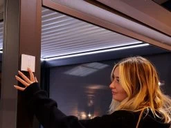 Eclipse 3 X 3m LED Motorised Pergola | Wall Mounted -Garden Comfort Shop 2 33 1