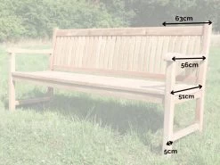 Westminster Bench 1.5m 21 Westminster Bench 1.5m -Garden Comfort Shop 2 34 1