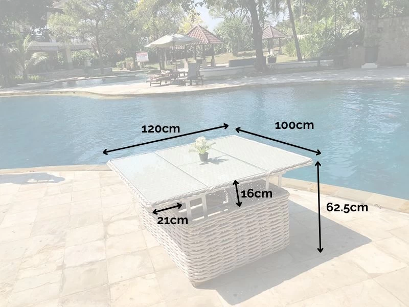 Fiji Extending Coffee Table - Rectangular 7 Fiji Extending Coffee Table - Rectangular - Image 5