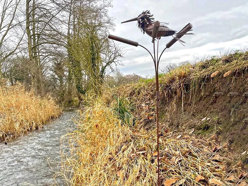 King Fisher With Reeds 5 King Fisher With Reeds - Image 3