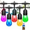 Multicoloured Solar LED Festoon String Lights 1 Multicoloured Solar LED Festoon String Lights -Garden Comfort Shop 2 xl 2 2