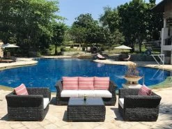 Midnight Montana Large Sofa Suite