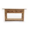 Rustic Teak Console Table -Garden Comfort Shop 3 drawer resized 00v14