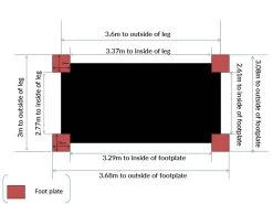 Galaxy Gazebo - 3 X 3.6M 24 Galaxy Gazebo - 3 X 3.6M -Garden Comfort Shop 3 x 3.6 dims 01