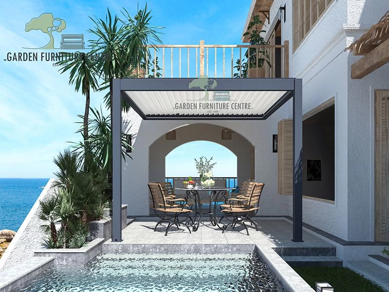 Eclipse 3.6 X 3m LED Motorised Pergola | Wall Mounted 13 Eclipse 3.6 X 3m LED Motorised Pergola | Wall Mounted - Image 11