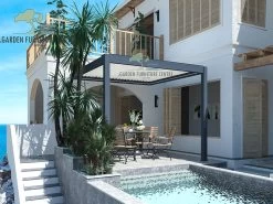 Eclipse 3.6 X 3m LED Motorised Pergola | Wall Mounted 34 Eclipse 3.6 X 3m LED Motorised Pergola | Wall Mounted -Garden Comfort Shop 3 x 3 2 xl 1 1