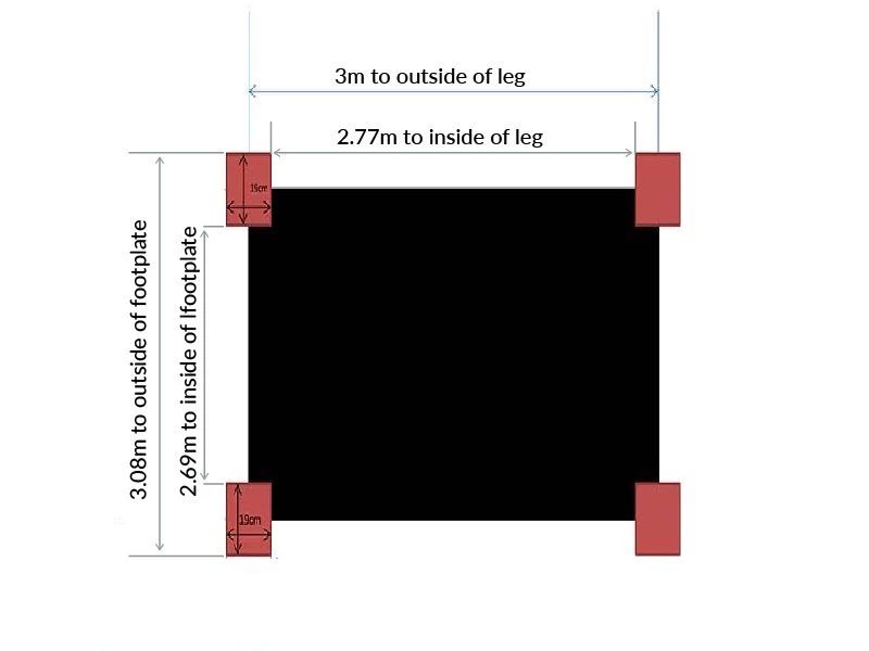 Galaxy Gazebo 3 X 3M With 3 Screens | Ex-Display Hampton Court 5 Galaxy Gazebo 3 X 3M With 3 Screens | Ex-Display Hampton Court - Image 3