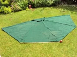 300cm Diameter Canopy Only -Garden Comfort Shop 3m green canopy 1 2