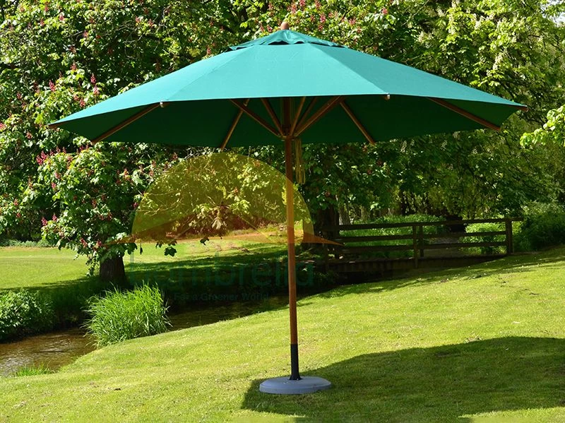 Bamboo 3.5m Parasol 15 Bamboo 3.5m Parasol - Image 14