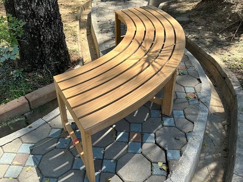 Curved Backless Bench | FSC® Certified 17 Curved Backless Bench | FSC® Certified - Image 15