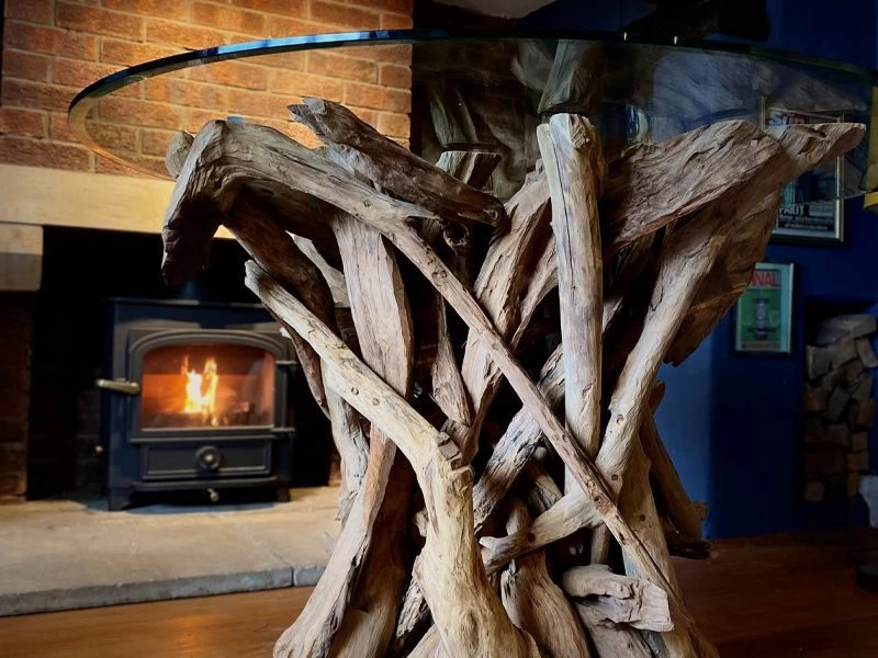 Ace Reclaimed Teak 4 Chair Round Dining Set 8 Ace Reclaimed Teak 4 Chair Round Dining Set - Image 6