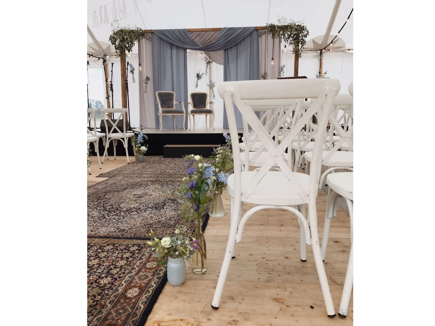 Retro Cross Back 4 Chair Set 14 Retro Cross Back 4 Chair Set - Image 12