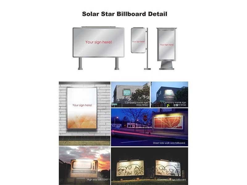 Solar Billboard Light 30cm 6 Solar Billboard Light 30cm - Image 4