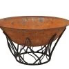 Cast Iron Fire Bowl With Blaze Stand 1 Cast Iron Fire Bowl With Blaze Stand -Garden Comfort Shop 80cm cast iron bowl with blaze stand 40165 hrbi