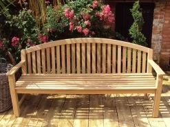 Henley 2m Bench 24 Henley 2m Bench -Garden Comfort Shop Henley 1 8m teak bench XL 2 2