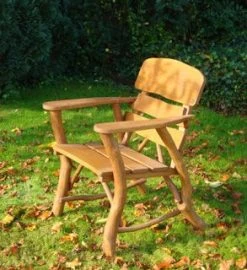 Oak Garden Armchair