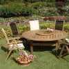 TNT 6 Recliner Set And 1.8m Chunky Table -Garden Comfort Shop L tnt recliner set 1