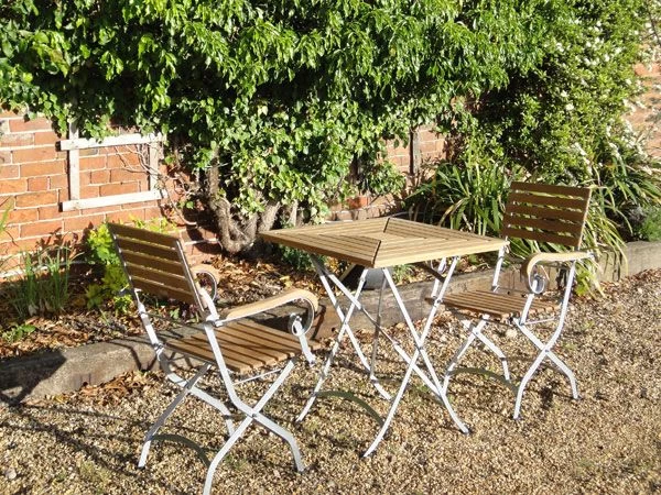 Clarence Luxury Two Chair Dining Set | FSC® Certified 4 Clarence Luxury Two Chair Dining Set | FSC® Certified - Image 2