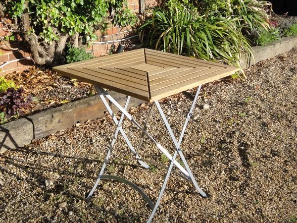 Clarence Folding Square Table | FSC® Certified 4 Clarence Folding Square Table | FSC® Certified - Image 2