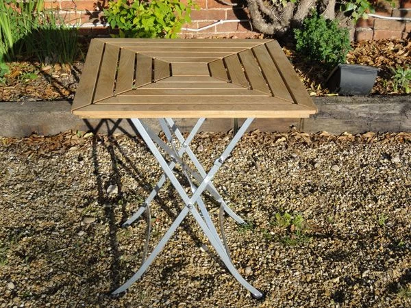 Clarence Folding Square Table | FSC® Certified 7 Clarence Folding Square Table | FSC® Certified - Image 5