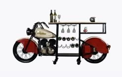 Indian Rajdoot Motorcycle Bar