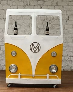 Indian VW Front Only Bus Bar - Yellow