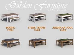 Outdoor Games Diner Table - Tan & White 27 Outdoor Games Diner Table - Tan & White -Garden Comfort Shop all the uses edit 1 1