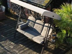 Havana Swing Seat Canopy Only -Garden Comfort Shop aluminum swing seat XL 1 2