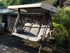 Havana Swing Seat Canopy Only -Garden Comfort Shop aluminum swing seat XL 3 2