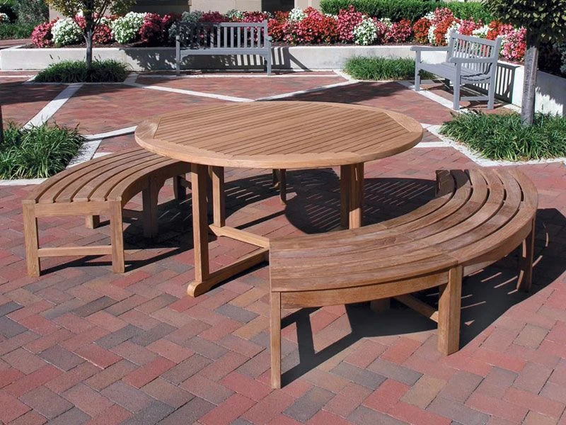 Curved Backless Bench | FSC® Certified 14 Curved Backless Bench | FSC® Certified - Image 12
