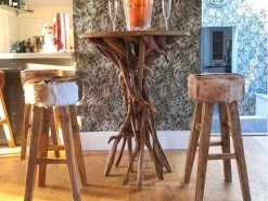 Baka Bar Set | Two Stools