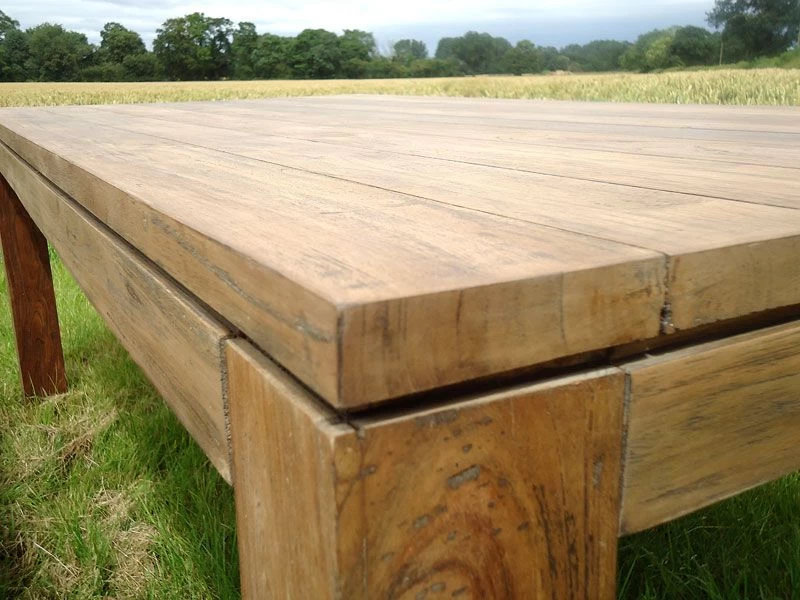 Bali Reclaimed Teak Bench Set 6 Bali Reclaimed Teak Bench Set - Image 4