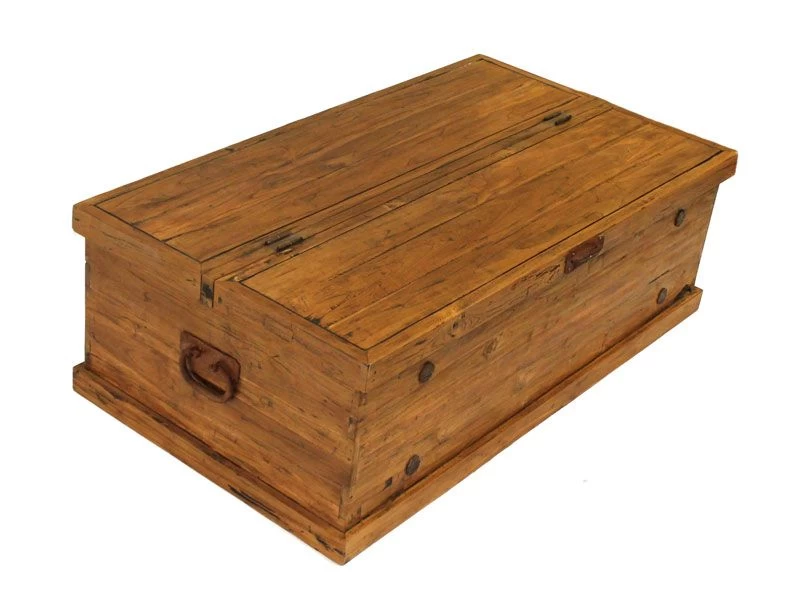 Bali Reclaimed Teak Rectangle Storage Box 9 Bali Reclaimed Teak Rectangle Storage Box - Image 7