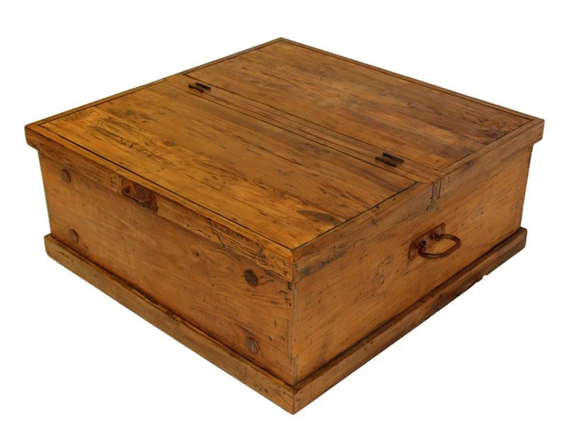 Bali Reclaimed Teak Square Storage Box 5 Bali Reclaimed Teak Square Storage Box - Image 3