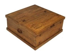 Bali Reclaimed Teak Square Storage Box