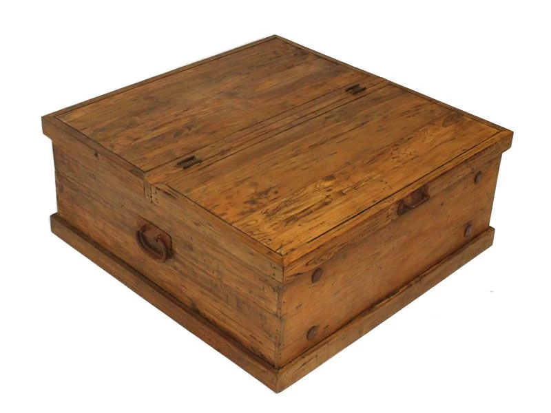 Bali Reclaimed Teak Square Storage Box 3 Bali Reclaimed Teak Square Storage Box