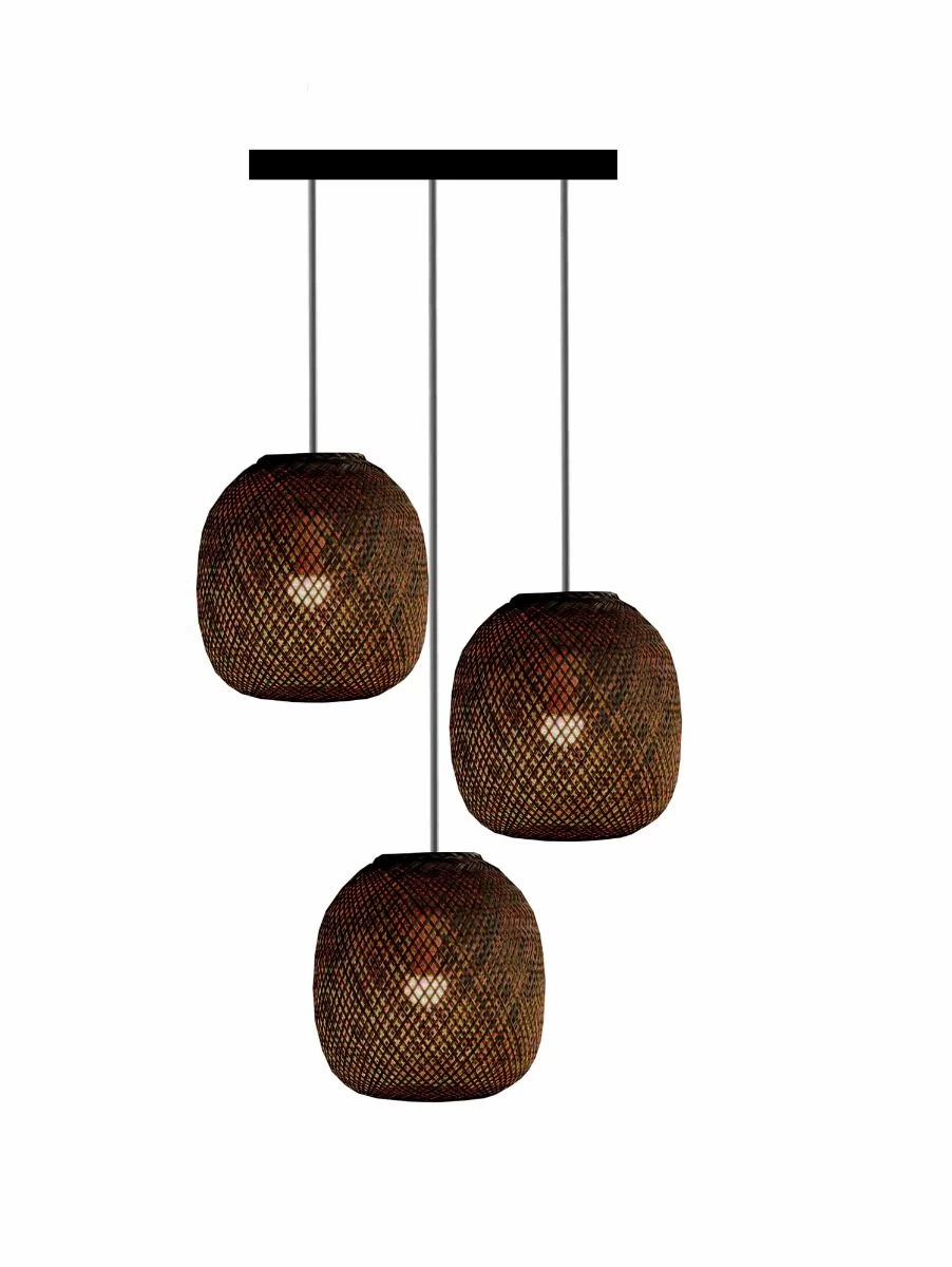 Bamboo Ball Chandelier 4 Bamboo Ball Chandelier - Image 2