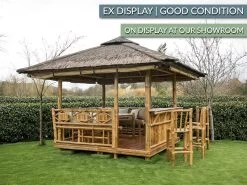 Bamboo Gazebo Bar - Ex Display
