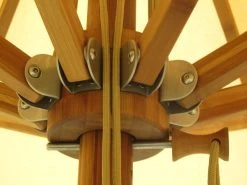 Bamboo 4m Parasol 29 Bamboo 4m Parasol -Garden Comfort Shop bambrella parasol close ups xl 1 7