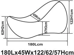 Kingdom Teak Banana Bean Bag -Garden Comfort Shop bananabeanbag3 1 1