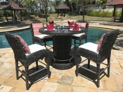 Midnight Montana Bar Stool 23 Midnight Montana Bar Stool -Garden Comfort Shop bar set 2 xl 3