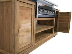 Bari BBQ Cabinet Unit Trolley On Wheels -Garden Comfort Shop bari bbq trolly 24 bi